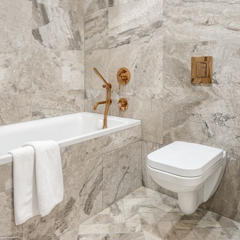 Luxurious Bathroom Finishes